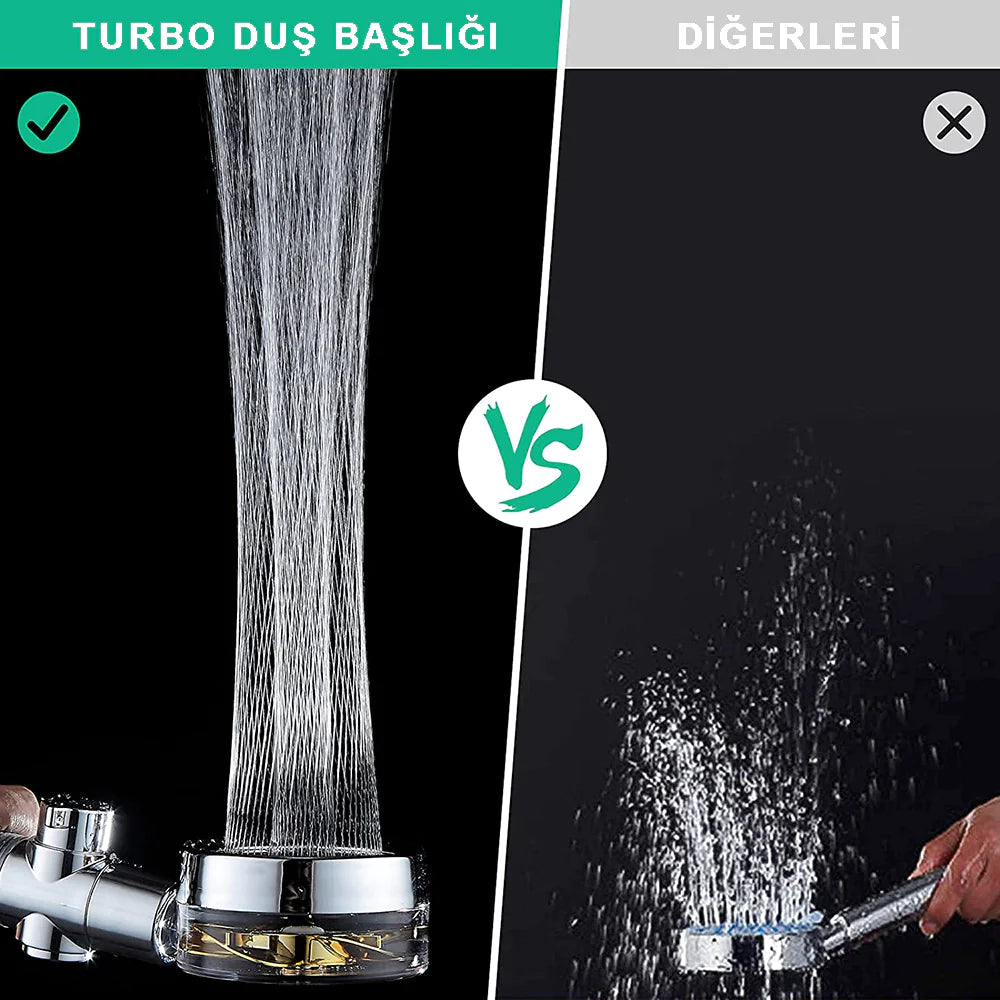 Drimsey™ Turbo Duş Başlığı